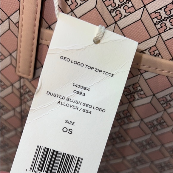 Tory Burch Pink Patterned Women's tote - Picture 6 of 7